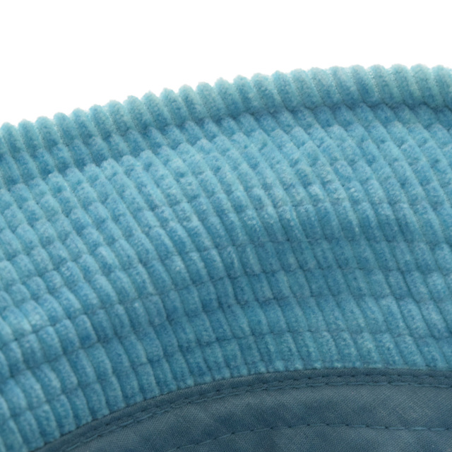 PEACEMINUSONE(ピースマイナスワン)のpeaceminusone ピースマイナスワン コーデュロイバケットハット 帽子 O8602 ブルー メンズの帽子(ハット)の商品写真