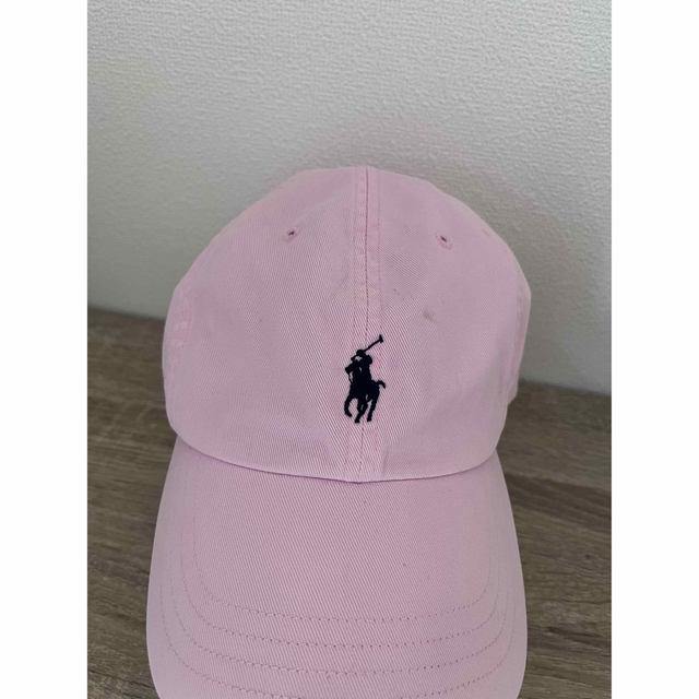 POLO RALPH LAUREN - POLO ラルフローレン キャップ ピンクの POLO RALPH LAUREN - POLO ラルフローレン キャップ ピンクの