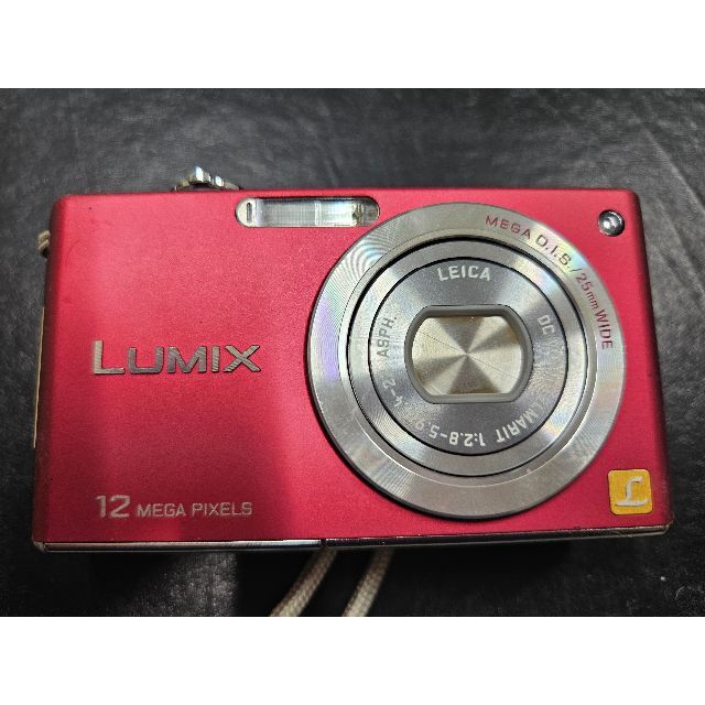 Panasonic(パナソニック)のPanasonic　DMC-FX40　LUMIX12MEGAPIXELS　現状品 スマホ/家電/カメラのカメラ(コンパクトデジタルカメラ)の商品写真