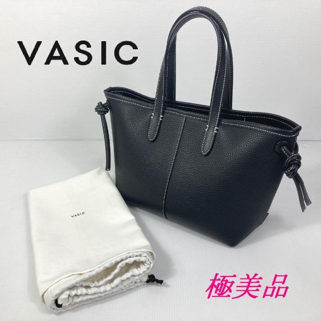 極美品☆VASIC ヴァジック MINI MINI レザー トートバッグ