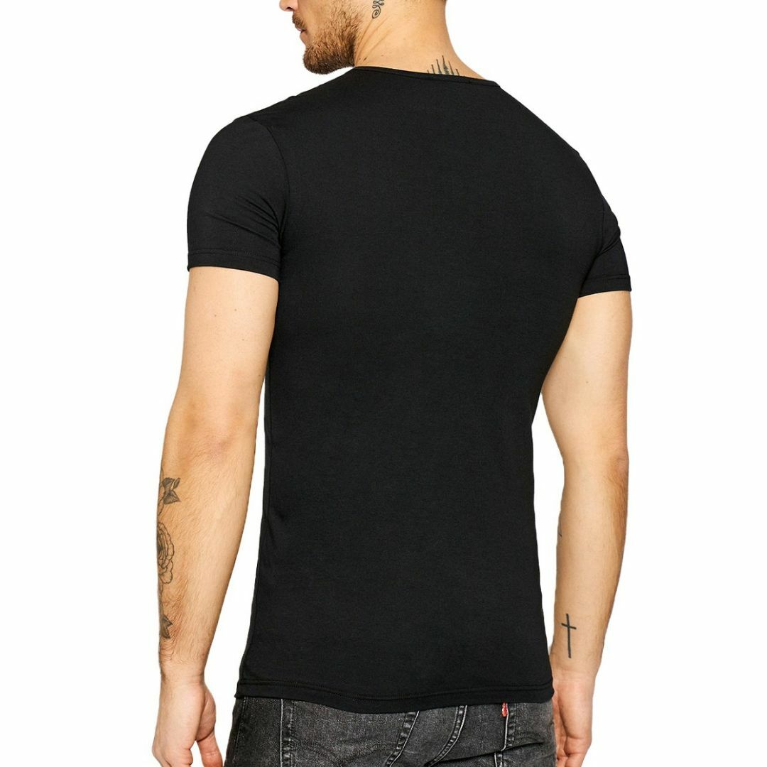 VERSACE(ヴェルサーチ)の送料無料 7 VERSACE ヴェルサーチ AUU01005 A232741 ブラック メデューサ 半袖 Tシャツ size 3 メンズのトップス(Tシャツ/カットソー(半袖/袖なし))の商品写真