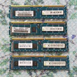 デスクトップ用メモリPC3L-12800U 4G×4(PCパーツ)