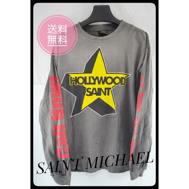 SAINT MICHAEL HOLLYWOOD ロンT 長袖 Lサイズ - Tシャツ