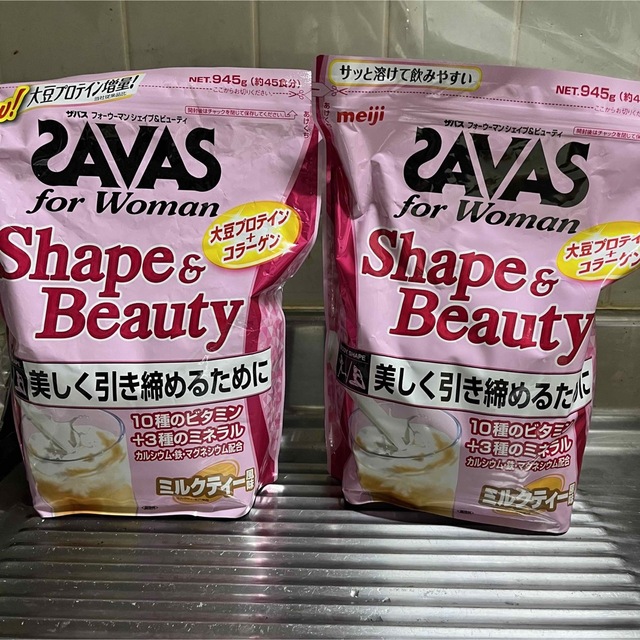 SAVAS(ザバス)のザバス　フォーウーマン　シェイブ&ビューティ 食品/飲料/酒の健康食品(プロテイン)の商品写真