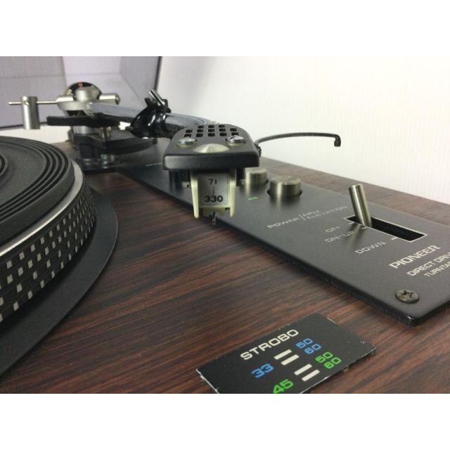 美品☆Pioneer パイオニア PL-1200 ターンテーブル カートリッジ付