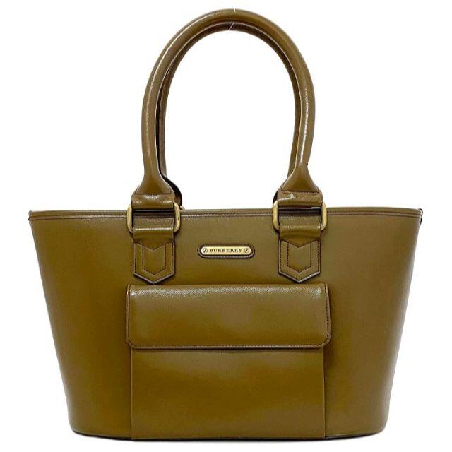BURBERRY - バーバリー トートバッグ ブラウン ベージュ 美品の通販 by