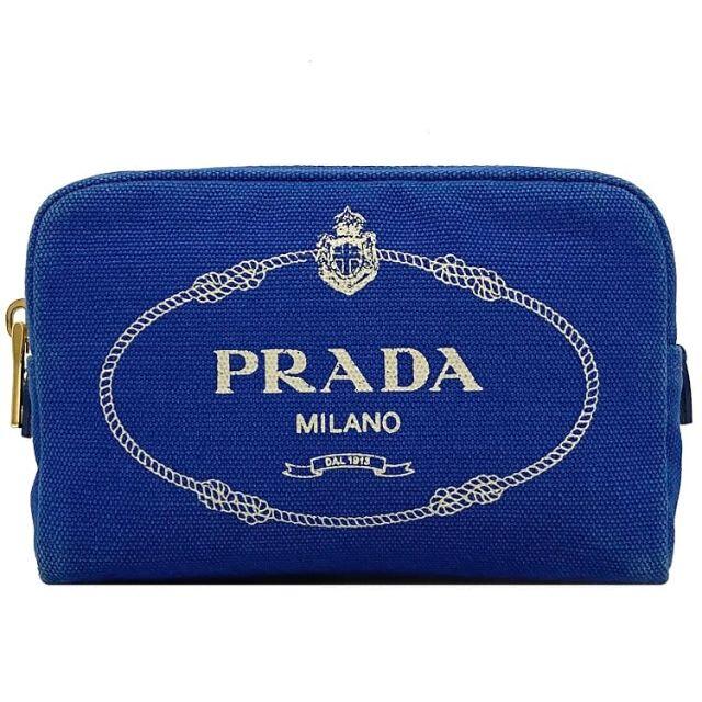 PRADA ポーチ　化粧ポーチ　カナパ　ブラック