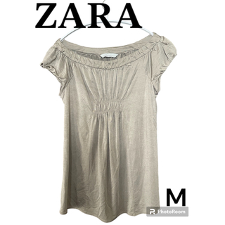 ザラ(ZARA)のZARA BASIC カットソー(カットソー(半袖/袖なし))