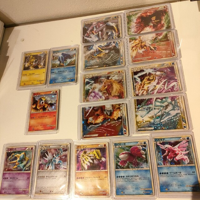 ポケモンカード 伝説ポケモン プロモ レジェンド 色違い 16枚セット-