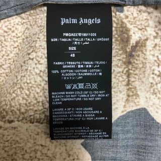 PALM ANGELS - 【新品】Palm angels テディベア プリントシャツ IT48の