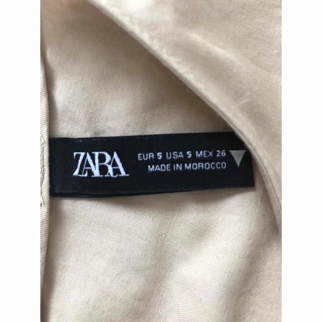 ZARA(ザラ)のZARA ザラ ポプリンワンピース ティアード レディースのワンピース(ロングワンピース/マキシワンピース)の商品写真