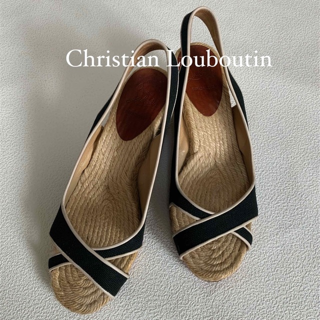 Christian Louboutin(クリスチャンルブタン)のChristian Louboutin エスパドリーユ サンダル レディースの靴/シューズ(サンダル)の商品写真