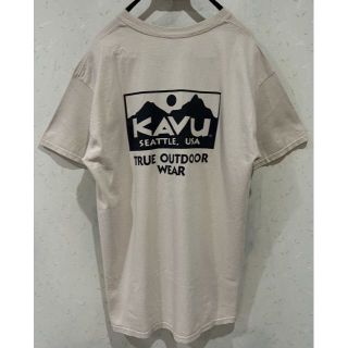 カブー(KAVU)の＊カブー KAVU ロゴ 半袖 Tシャツ トップス L(Tシャツ/カットソー(半袖/袖なし))