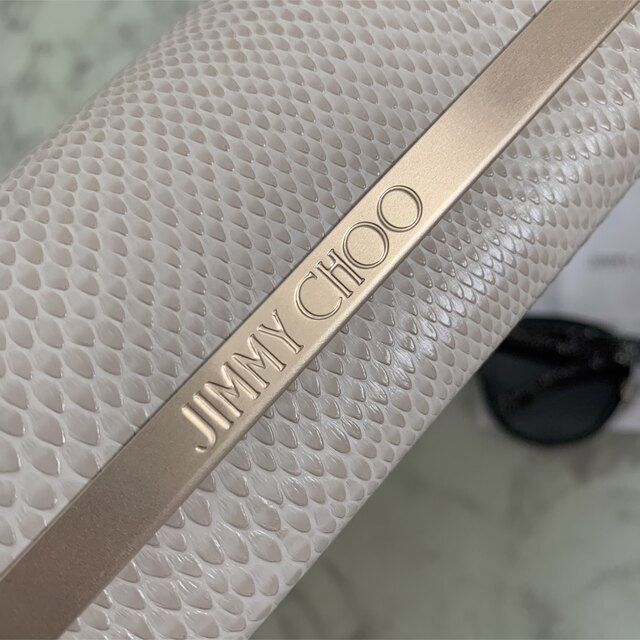 JIMMY CHOO(ジミーチュウ)のジミーチュウ jimmy choo サングラス 未使用 伊達メガネ レディースのファッション小物(サングラス/メガネ)の商品写真