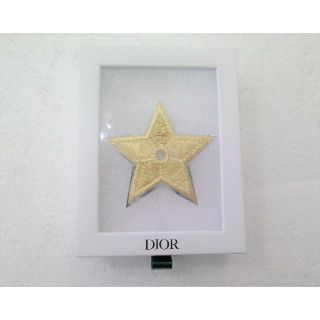 クリスチャンディオール(Christian Dior)の★未使用 美品 Dior ディオール ピンブローチ スター 星 ピンバッジ★(ブローチ/コサージュ)