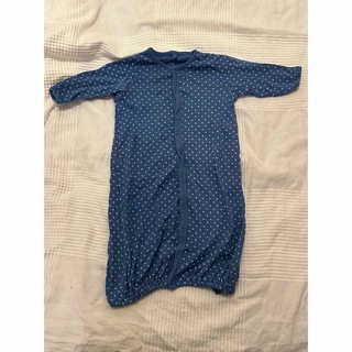 プチバトー(PETIT BATEAU)のプチバトー　2wayオール　ロンパース　星柄(カバーオール)