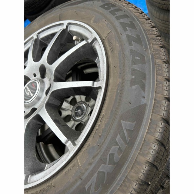 BRIDGESTONE 185/65R15 19年製 タイヤホイールセット