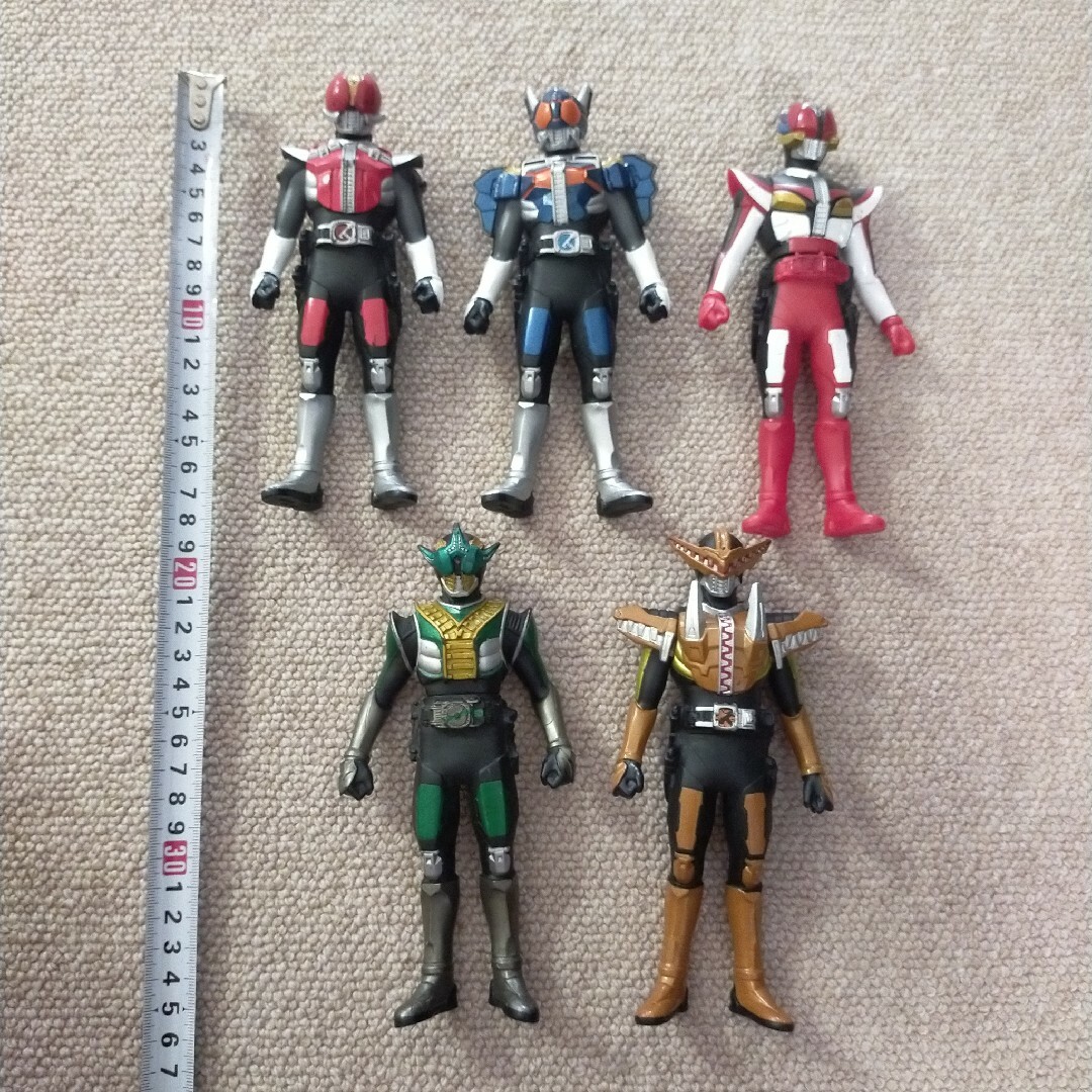 BANDAI - 仮面ライダー電王 ソフビ フィギュア 5体セットの通販 by ぶ