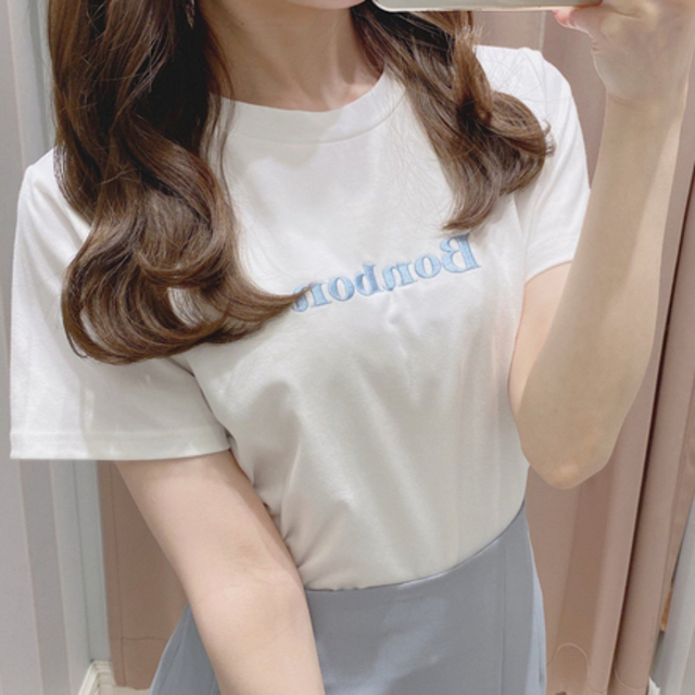 evelyn(エブリン)のevelyn♡Bonbon Tシャツ OW レディースのトップス(Tシャツ(半袖/袖なし))の商品写真