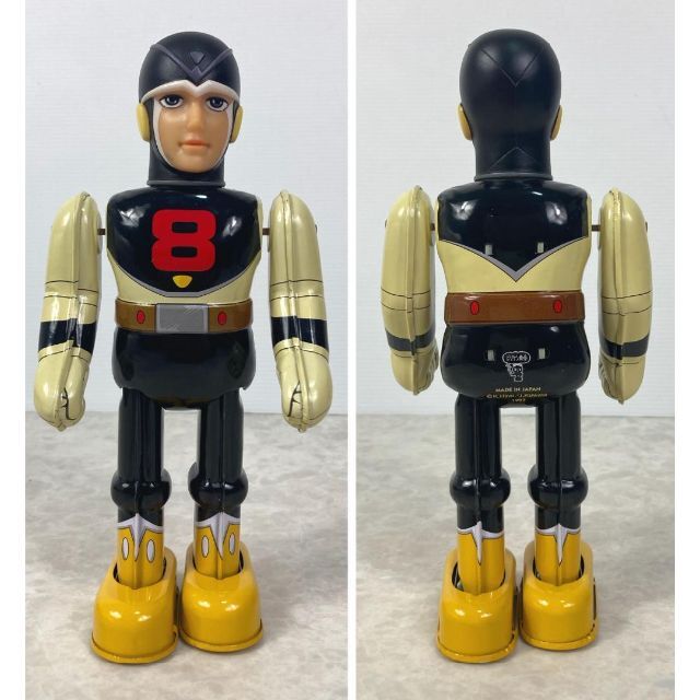 美品☆ビリケン商会 エイトマン 8マン 日本製 ブリキ ゼンマイ歩行