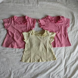 ユニクロ(UNIQLO)のユニクロ　Tシャツ　3枚　80センチ(Ｔシャツ)