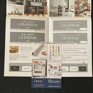 コクヨ(コクヨ)のACTUS／KOKUYODOORS　2023年コクヨ株主優待券　アクタス(ショッピング)