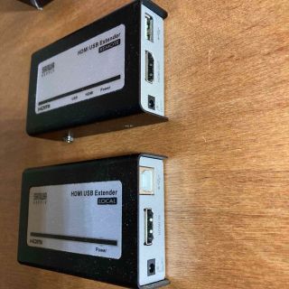 ほぼ未使用】HDMI +USB2.0エクステンダー VGA-EXHDUの通販 by カズ's