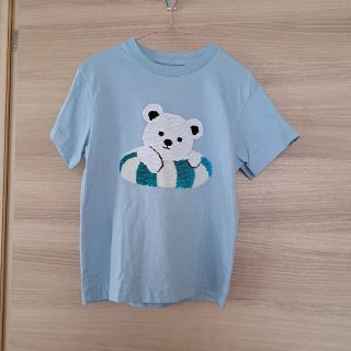 ジーユー(GU)のGU　くまちゃん　Tシャツ　130cm(Tシャツ/カットソー)