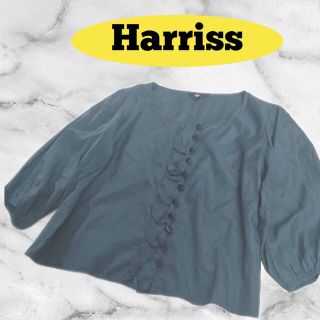 ハリス(Harriss)のHarrissPARIS　七分袖ブラウス(カットソー(長袖/七分))