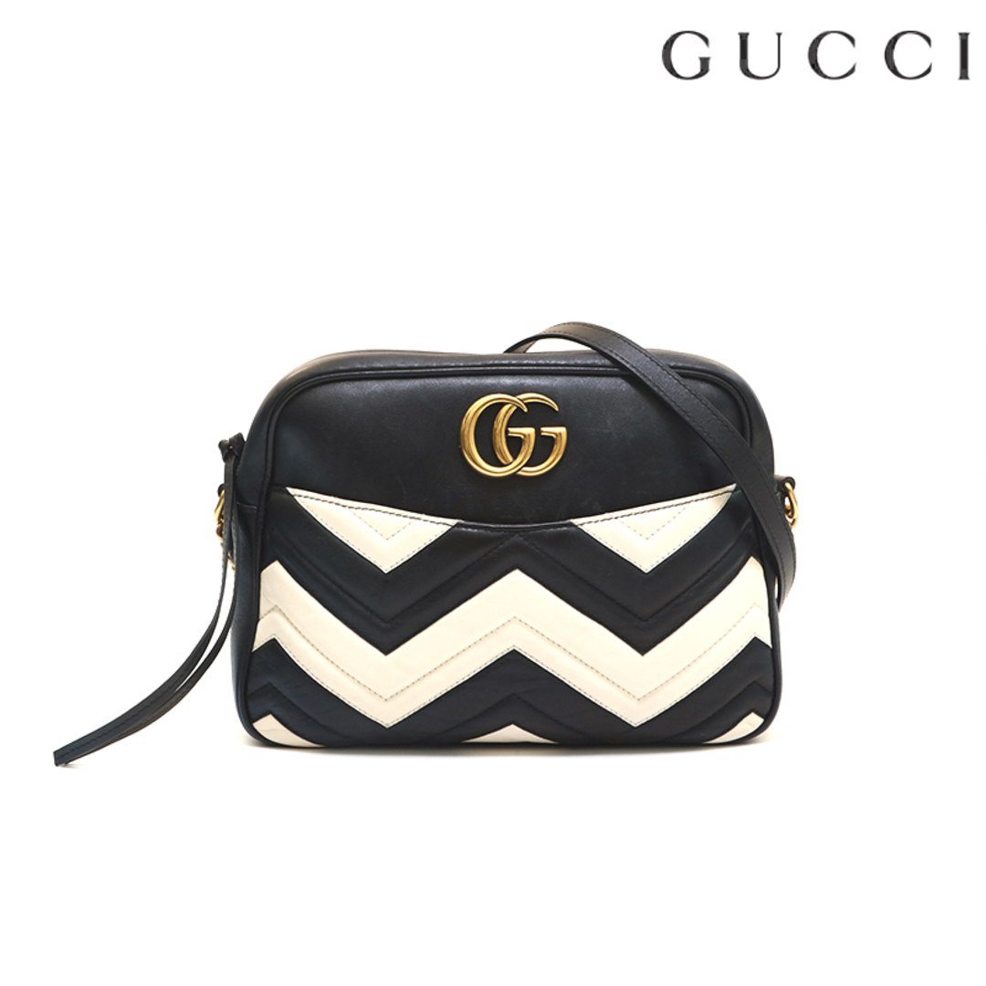 返品交換不可】 GUCCI グッチ - Gucci GGマーモント ショルダーバッグ