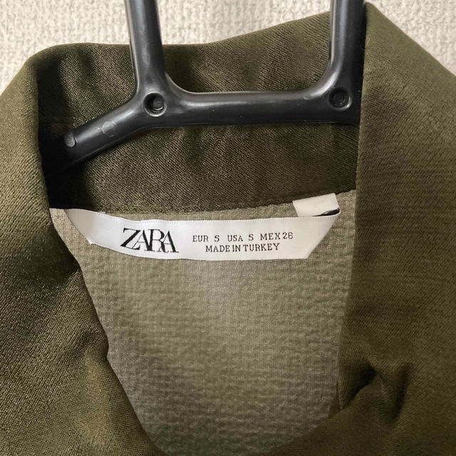 ZARA(ザラ)のZARA長袖シアーシャツ レディースのトップス(シャツ/ブラウス(長袖/七分))の商品写真