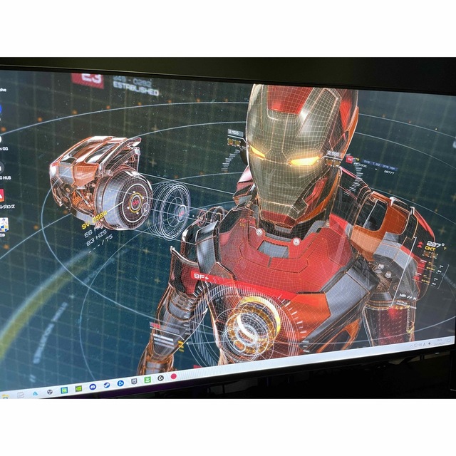 DELL(デル)のDELL ALIENWARE 27インチWQHD 280hz AW2723DF  スマホ/家電/カメラのPC/タブレット(ディスプレイ)の商品写真