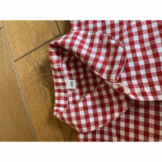 MUJI (無印良品)(ムジルシリョウヒン)の無印　ワンピース キッズ/ベビー/マタニティのキッズ服女の子用(90cm~)(ワンピース)の商品写真