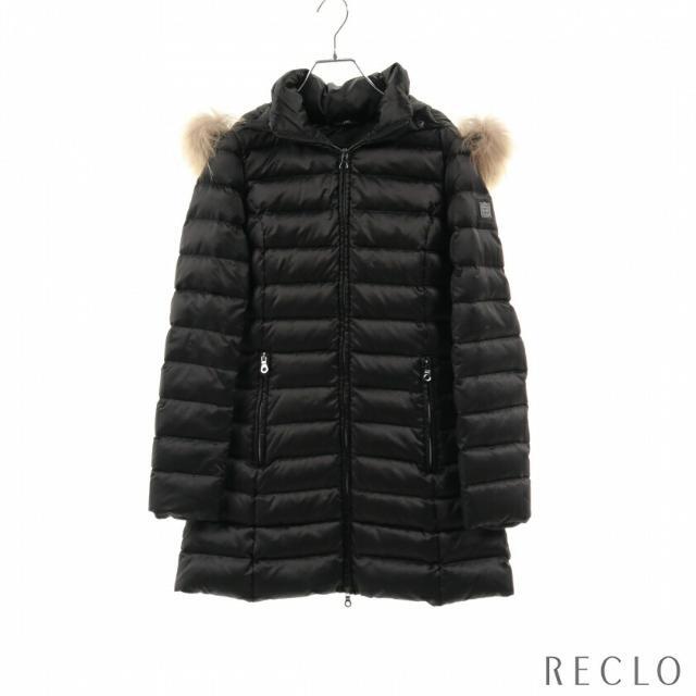 HETREGO(エトレゴ)の ダウンコート ブラック レディースのジャケット/アウター(ダウンコート)の商品写真