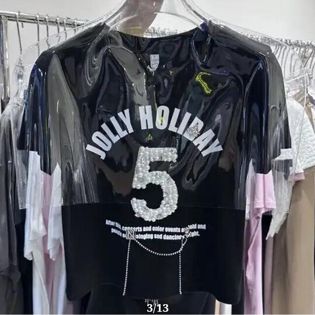 パールファイブ チェーンTシャツ 3色展開 - hidrorepel.com.br
