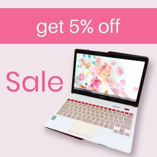 富士通 ノートPC(ピンク/桃色系)の通販 39点 | 富士通のスマホ/家電