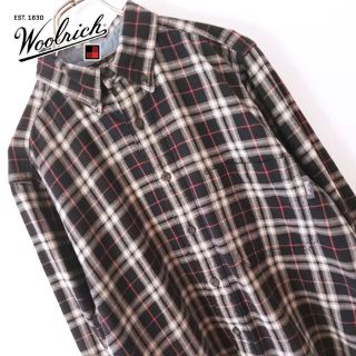 ウールリッチ(WOOLRICH)のMEN'S Sサイズ/ウールリッチ チェック柄 ボタンダウン フランネルシャツ(シャツ)