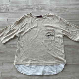 140 キッズ　ベージュ　Tシャツ(Tシャツ/カットソー)