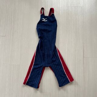 ミズノ(MIZUNO)のMIZUNO競泳水着  [レディース] ネイビー×レッド s(水着)