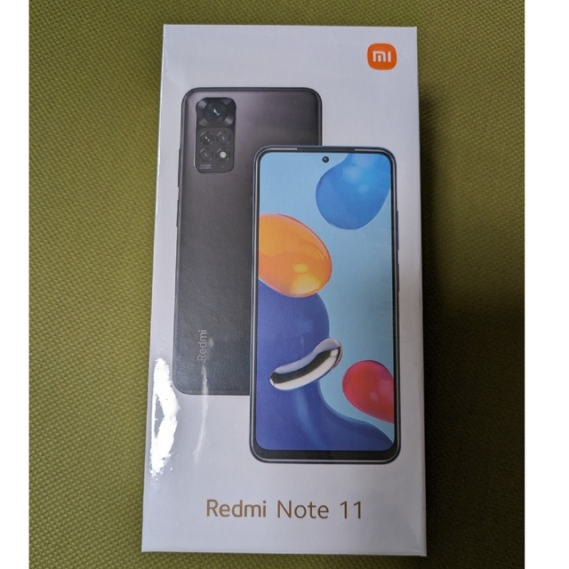 Redmi Note  11 グラファイトグレー 新品 未開封