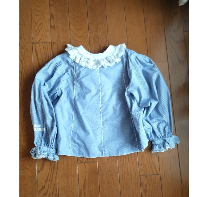 PINK HOUSE(ピンクハウス)のベビーピンクハウス　ブラウスM キッズ/ベビー/マタニティのキッズ服女の子用(90cm~)(ブラウス)の商品写真