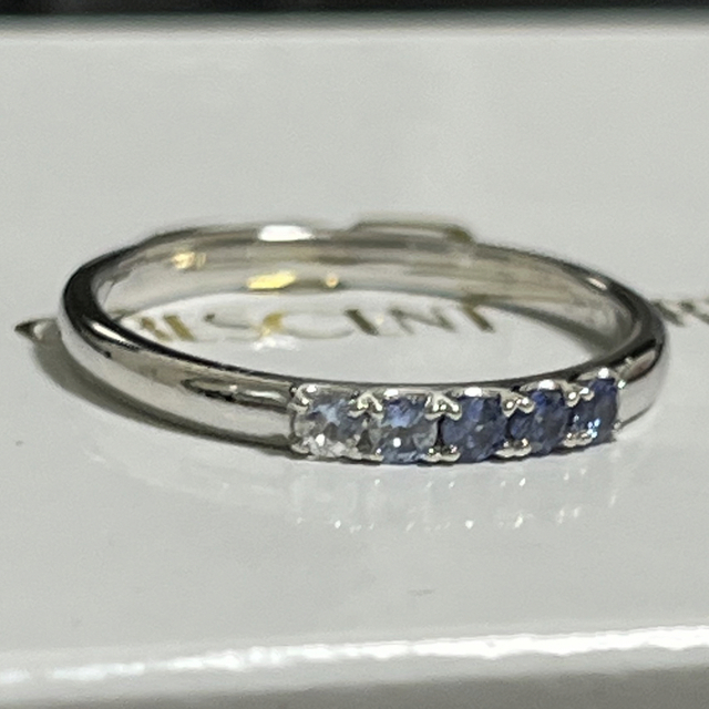 京セラ(キョウセラ)のPt900 ベニトアイト 0.20ct リング #12号 レディースのアクセサリー(リング(指輪))の商品写真