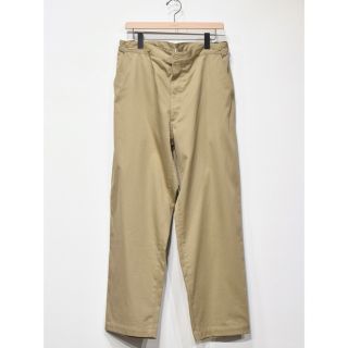 コモリ(COMOLI)のCOMOLI(コモリ) /コットンチノ オーバーパンツ (KHAKI) 23SS(チノパン)