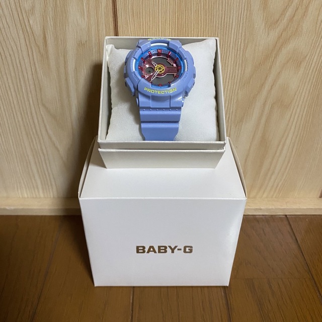 BABY-G くすみブルー レディースのファッション小物(腕時計)の商品写真