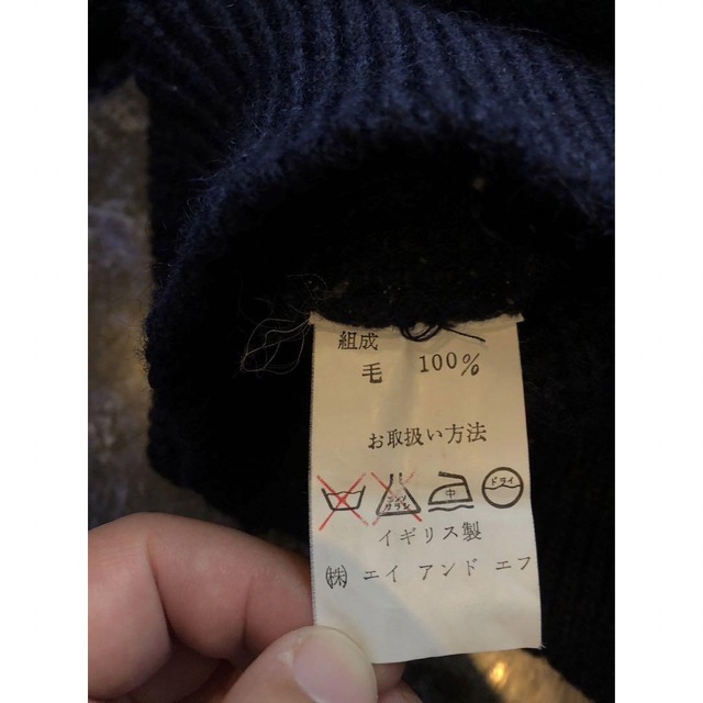 Barbour(バーブァー)の バブアー　BARBOUR ニットセーター ウール ビンテージ wool メンズのトップス(ニット/セーター)の商品写真