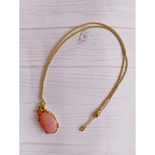 ジェーンマープル(JaneMarple)の【超美品】Jane Marple♡Angelカメオのネックレス♡ピンク♡レア(ネックレス)