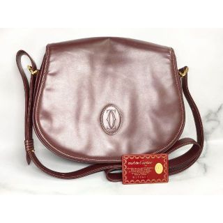 Cartier カルティエ マストライン ショルダーバッグ 斜め掛け TN407-