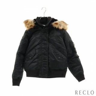 ザノースフェイス(THE NORTH FACE)のWHITE LABEL SOMERS DOWN JACKET ダウンジャケット ブラック フード付き(ダウンジャケット)