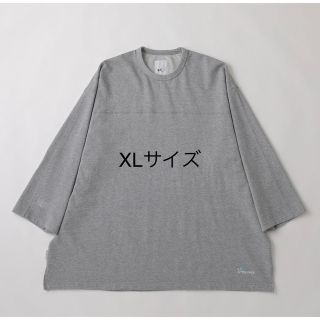 ワンエルディーケーセレクト(1LDK SELECT)のS.F.C x eye_C FOOTBALL TEE GREY XL(Tシャツ/カットソー(七分/長袖))