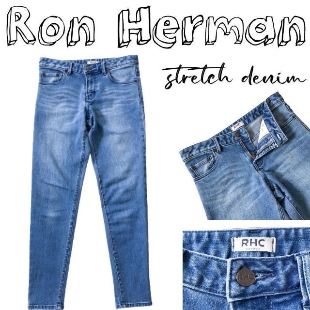 Ron Herman(ロンハーマン)のRHC ロンハーマン ストレッチデニム スキニーデニム ジーンズ 24 レディースのパンツ(デニム/ジーンズ)の商品写真